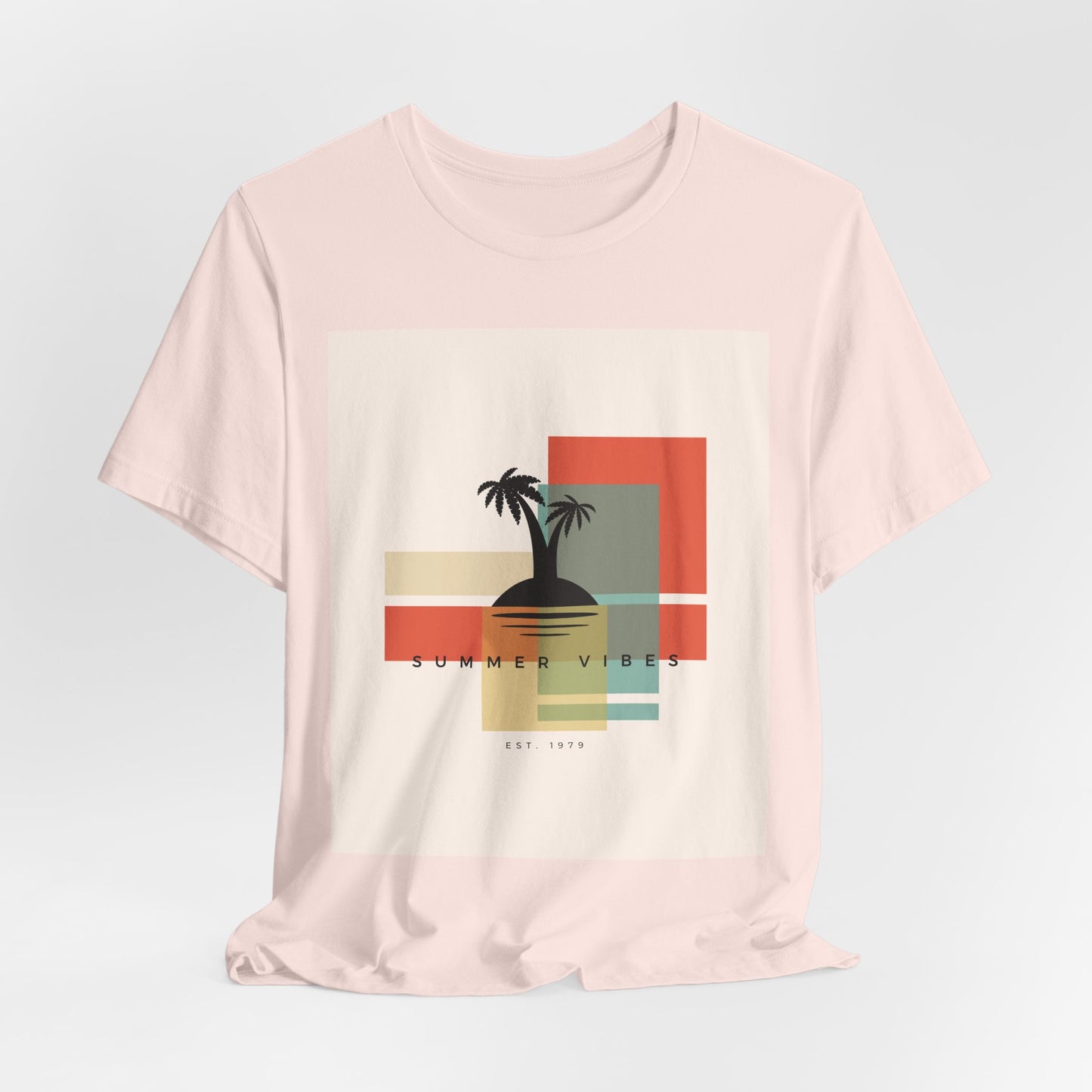 Tropical Sunset Tee, Summer Vibes Shirt, Vacation Outfit, Unisex Graphic Tee, Gift for Beach Lovers, Casual Wear