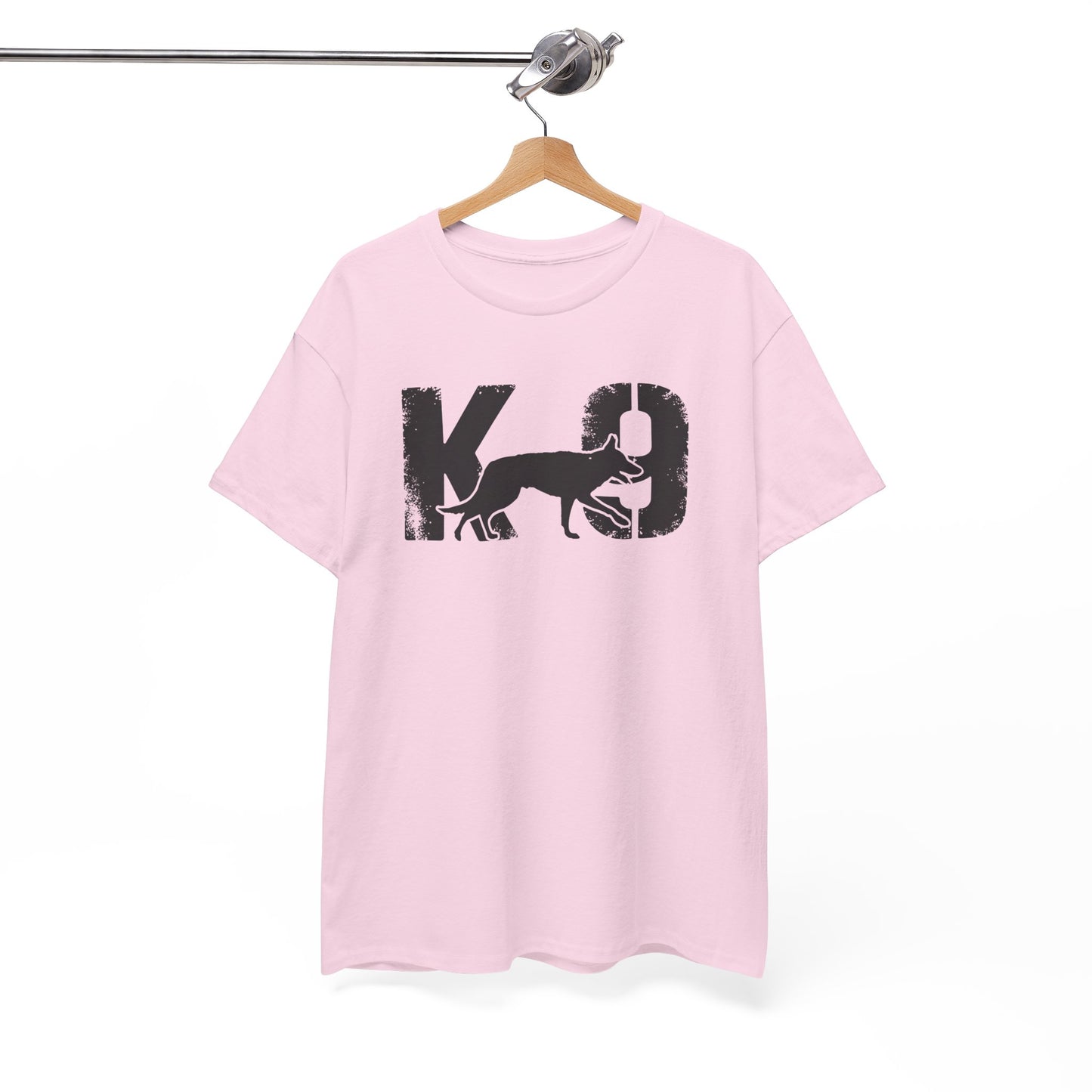 K-9 Dog Lover's Unisex Heavy Cotton Tee | T-Shirt for K-9 Handler | Dog Between K and 9 Design
