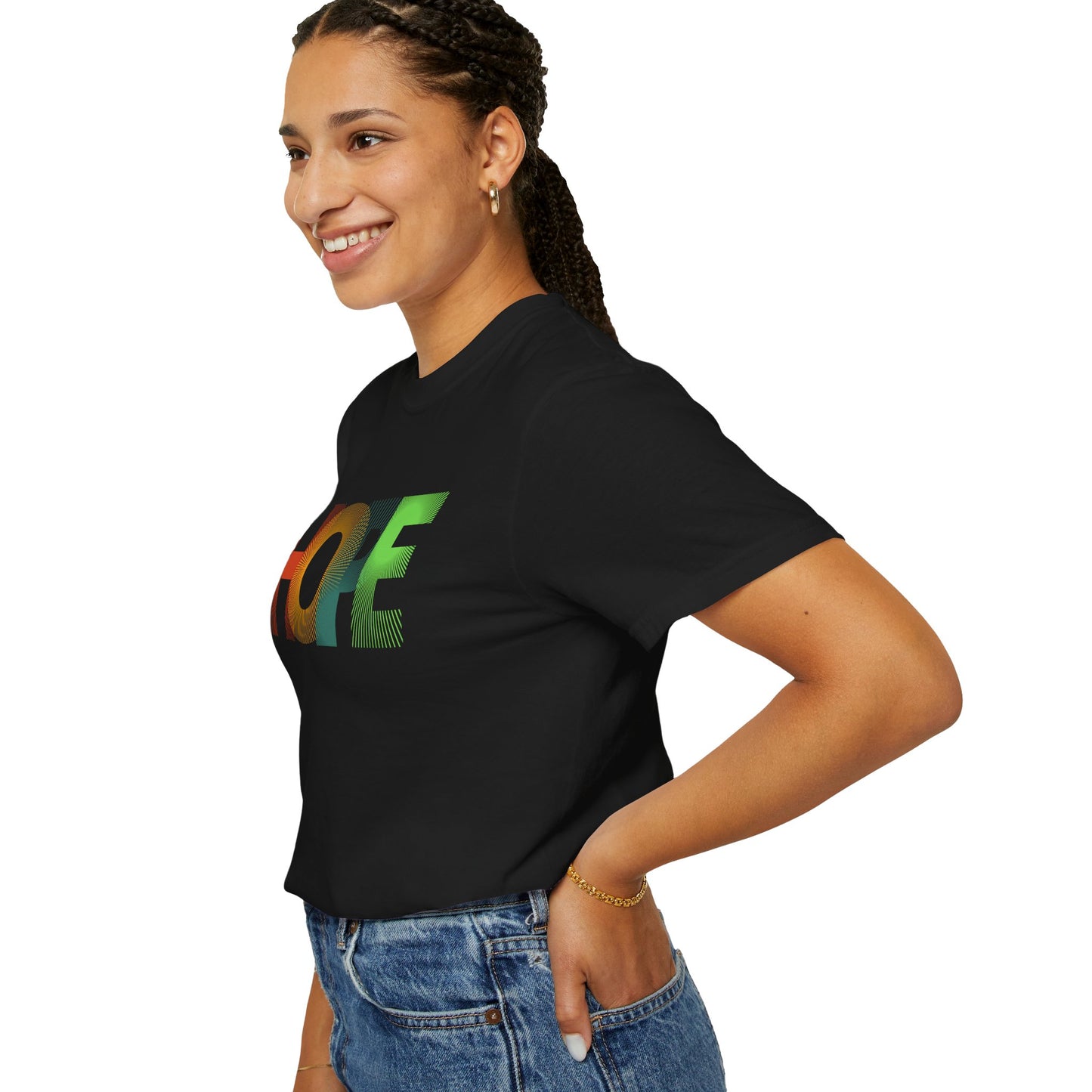 Hope Graphic Unisex T-Shirt - Colorful Inspirational Tee, Gift for Hope Enthusiasts, Casual Wear, Positive Vibes, Eco-Friendly Apparel