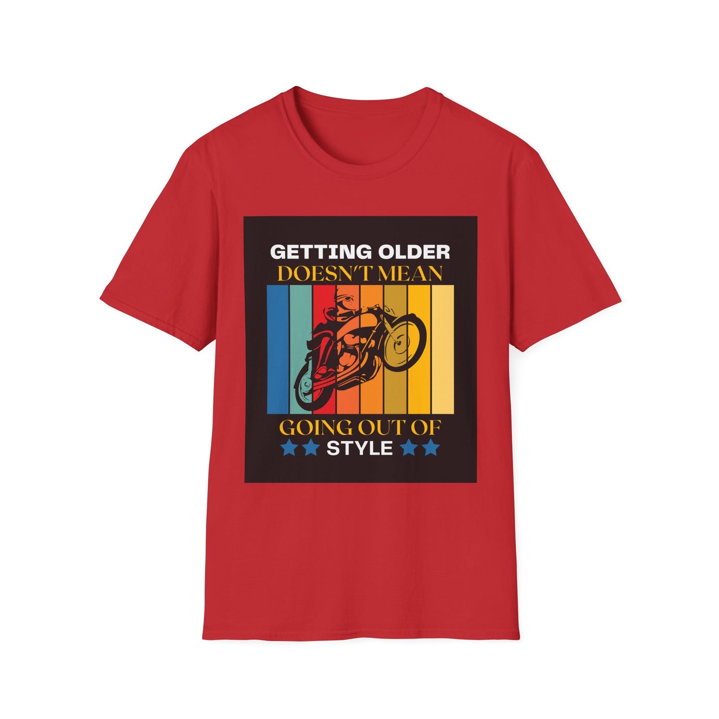Vintage Motorcycle T-Shirt - Fun Gift for Bikers, Birthday, Unisex Apparel, Casual Wear, Fashion Statement