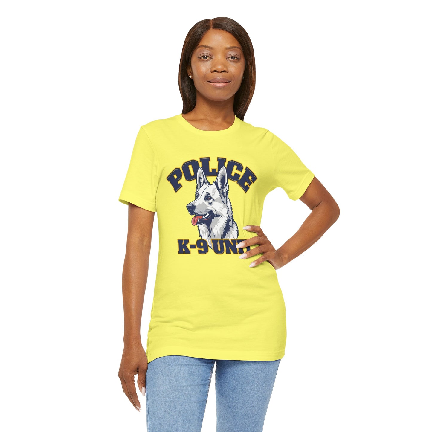 German Shepherd K-9 Unit Police Tee - Perfect for Dog Lovers, Police Fans