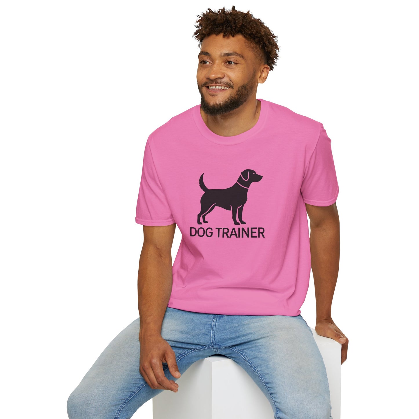 Dog Trainer Unisex Softstyle T-Shirt | Casual Pet Lover Tee, Gifts for Dog Trainers, Dog Lover Apparel
