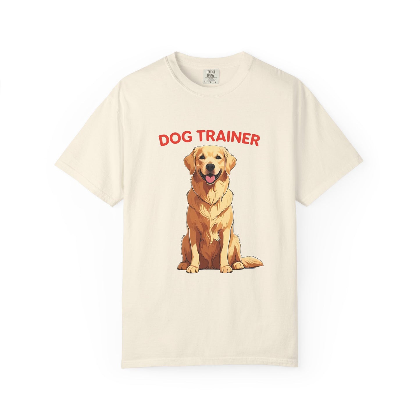 Dog Trainer Unisex Garment-Dyed T-Shirt | Perfect Gift for Dog Lovers, Pet Owners, Trainers, Birthdays, and Everyday Use