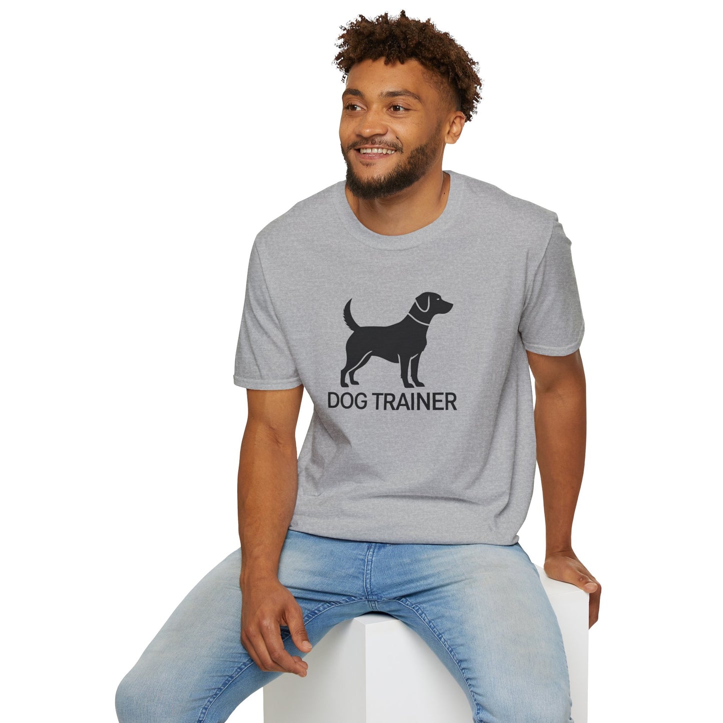 Dog Trainer Unisex Softstyle T-Shirt | Casual Pet Lover Tee, Gifts for Dog Trainers, Dog Lover Apparel