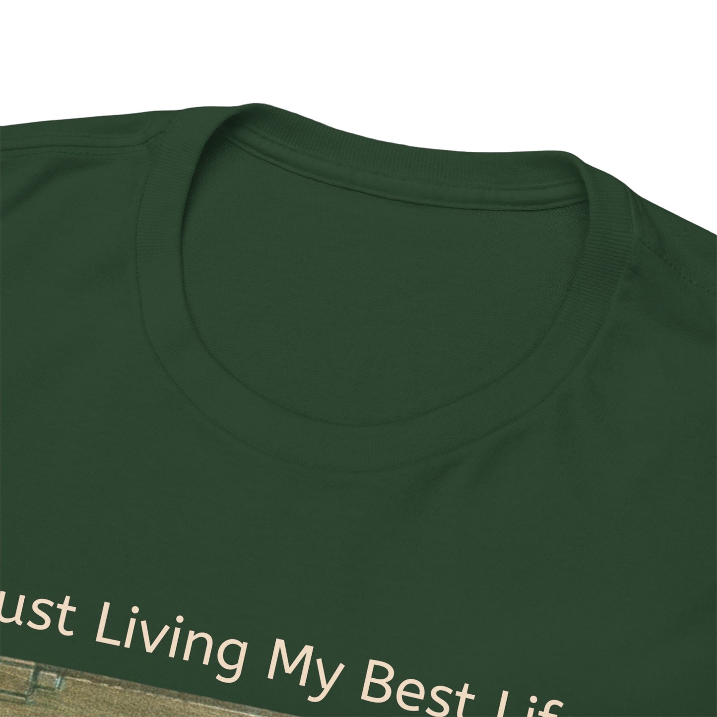 Just Living My Best Life Tee, Vintage Cassette T-Shirt, Casual Wear, Gift for Friends, Music Lover's Apparel
