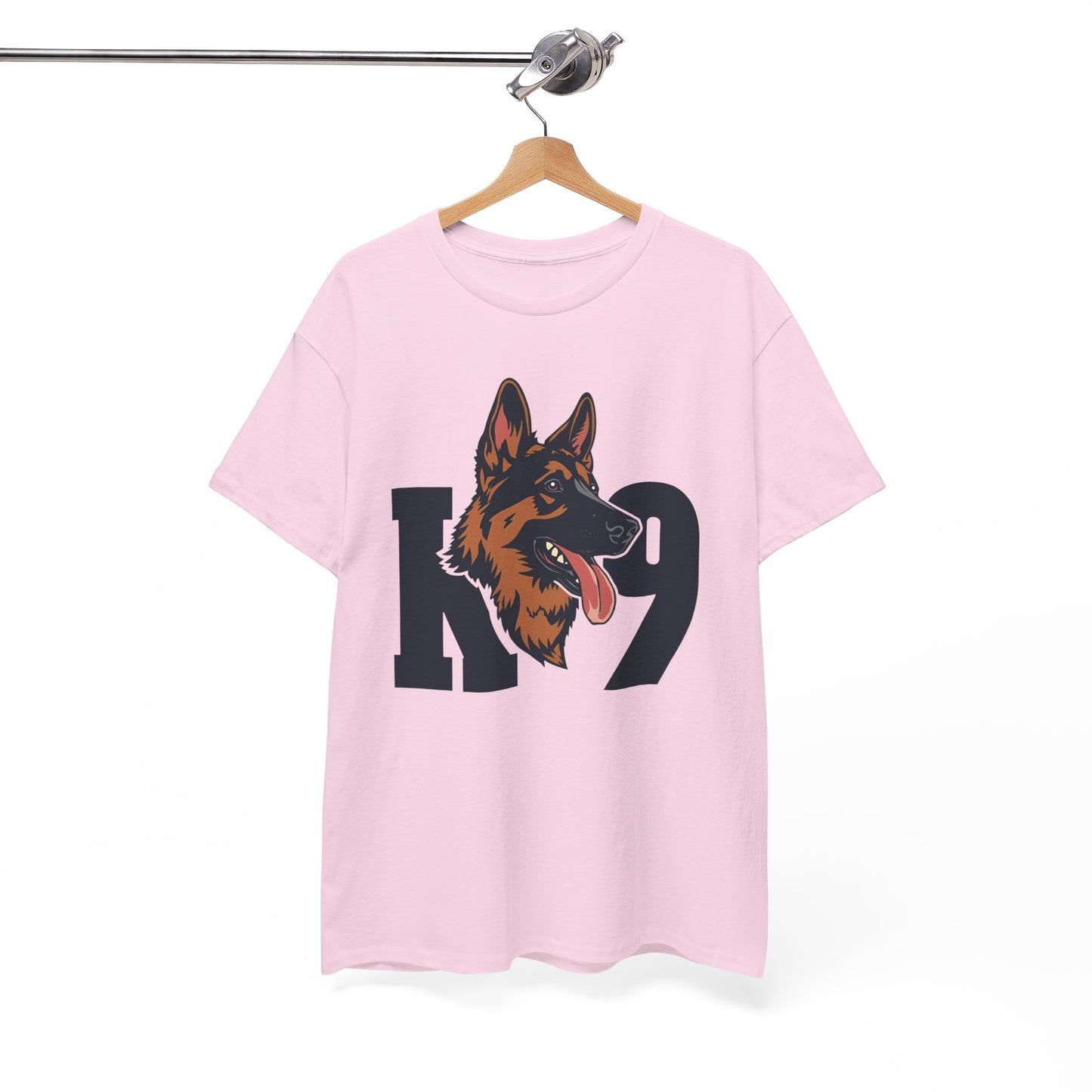 German Shepherd K9 Lover Unisex Heavy Cotton Tee | Dog Owner Gift, Dog Lover Apparel