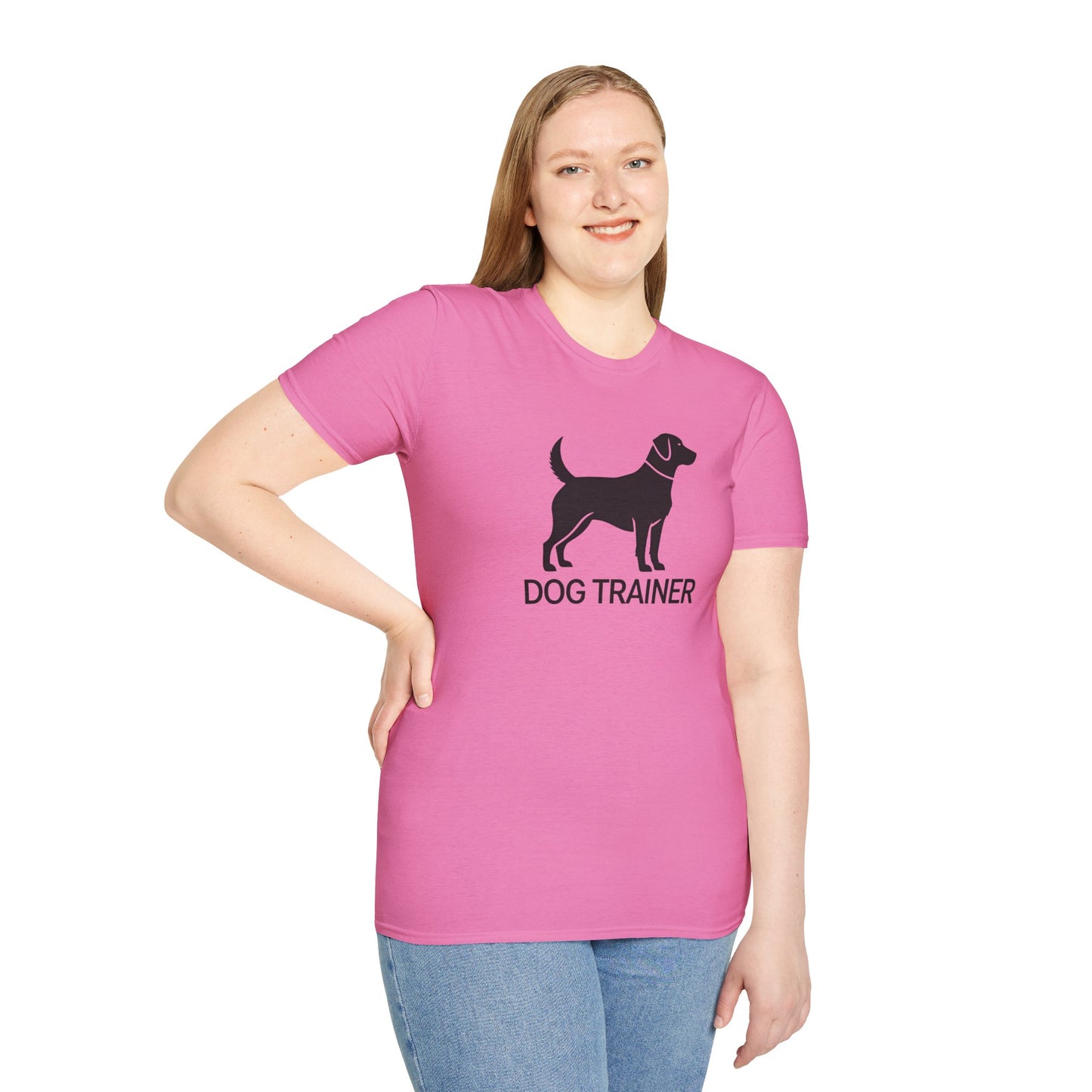 Dog Trainer Unisex Softstyle T-Shirt | Casual Pet Lover Tee, Gifts for Dog Trainers, Dog Lover Apparel