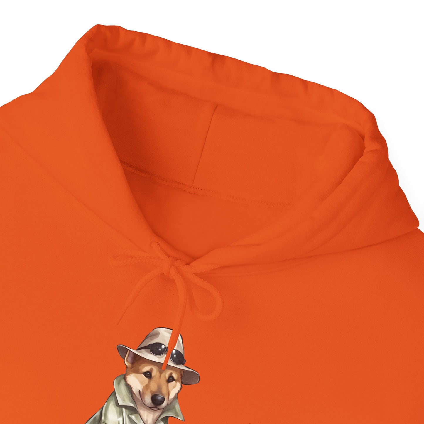 Cute Dog Explorer Hoodie - Unisex Heavy Blend™ Sweatshirt
