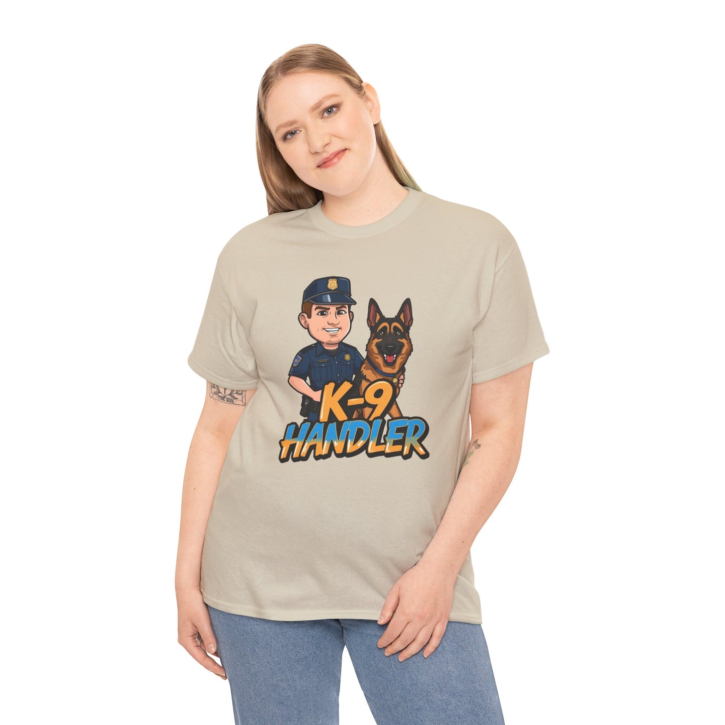 Funny K-9 Handler T-Shirt: The Ultimate Gift for Dog Lovers & Officers