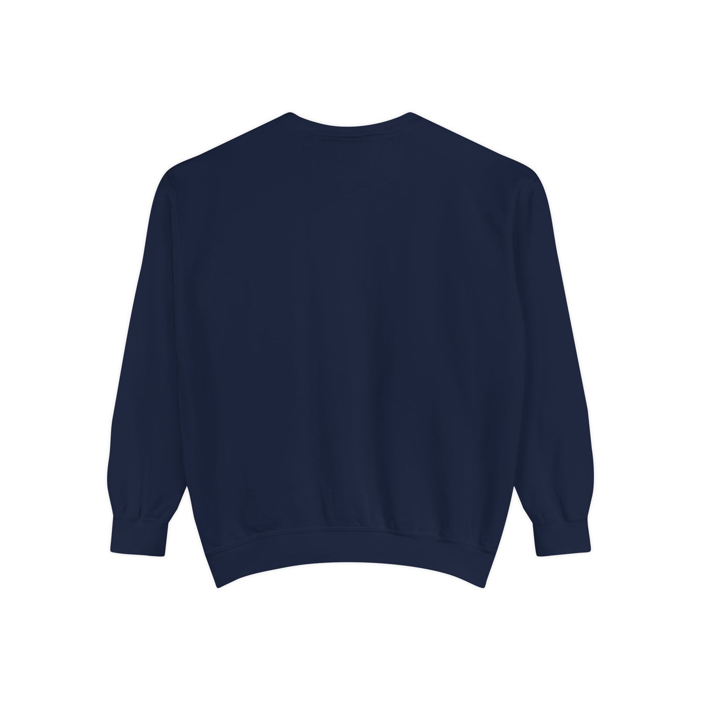 Love Paw Unisex Garment-Dyed Sweatshirt - Cozy Pet Apparel for Animal Lovers