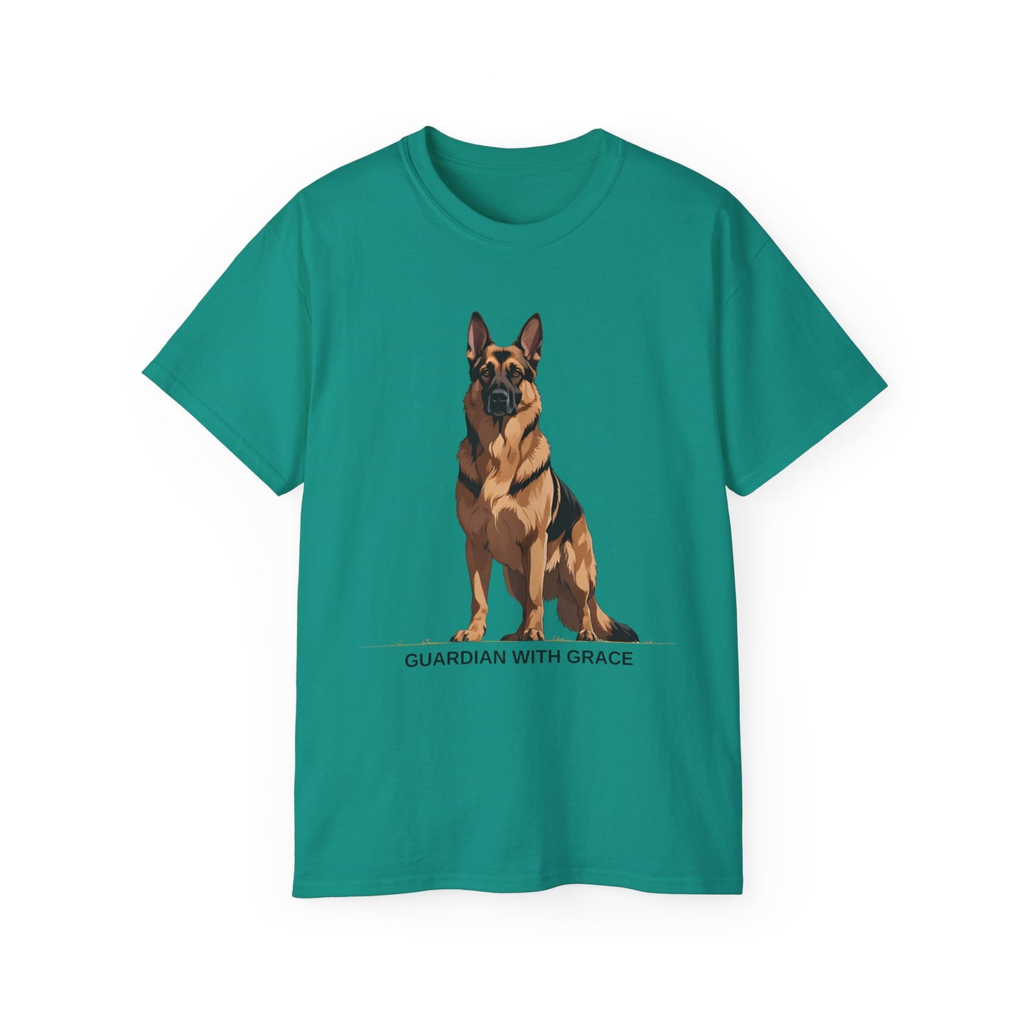 German Shepherd Guardian Tee - Unisex Ultra Cotton Shirt, Dog Lover Gift, Animal Spirit Apparel, Pet Memorial, Birthday Tee, Casual Wear