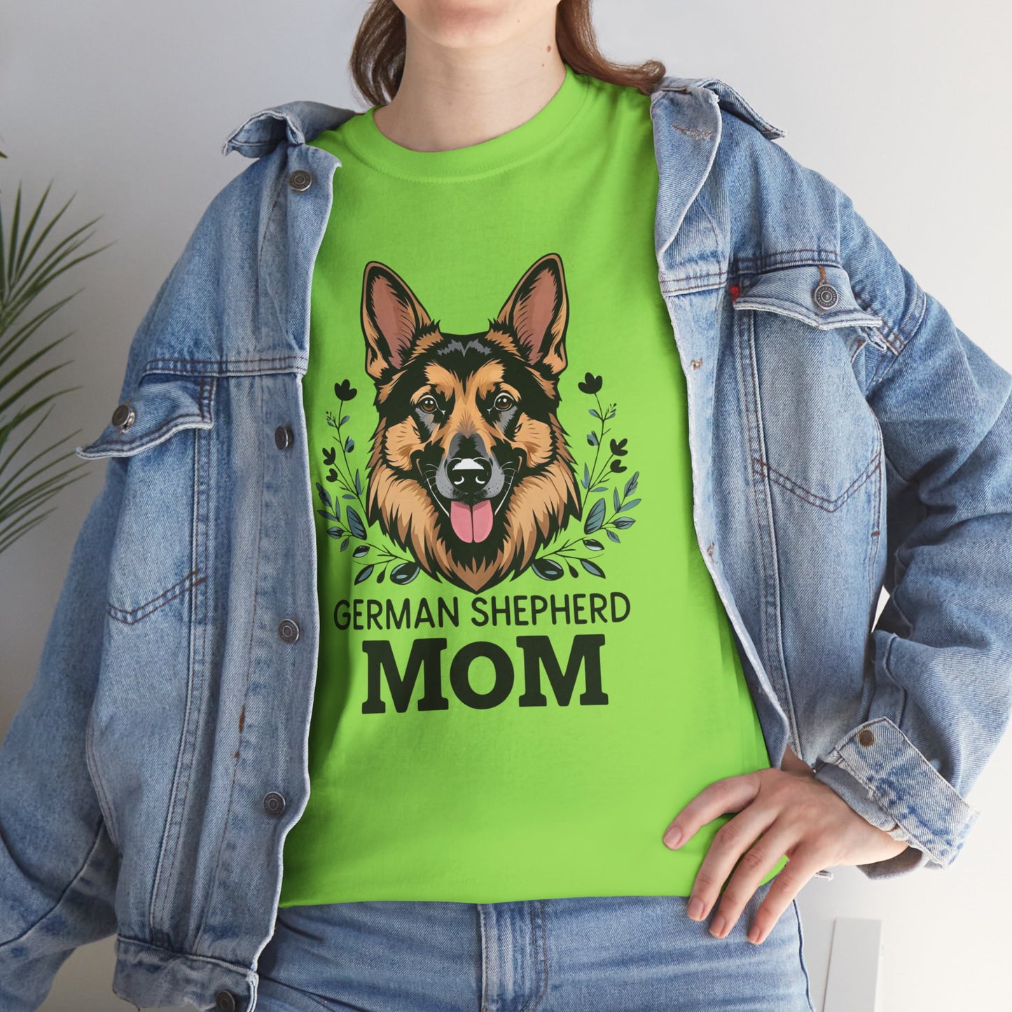 German Shepherd Mom Tee - Perfect Gift for Dog Lovers, Animal Lovers, Pet Parenthood, Birthday, Mother's Day