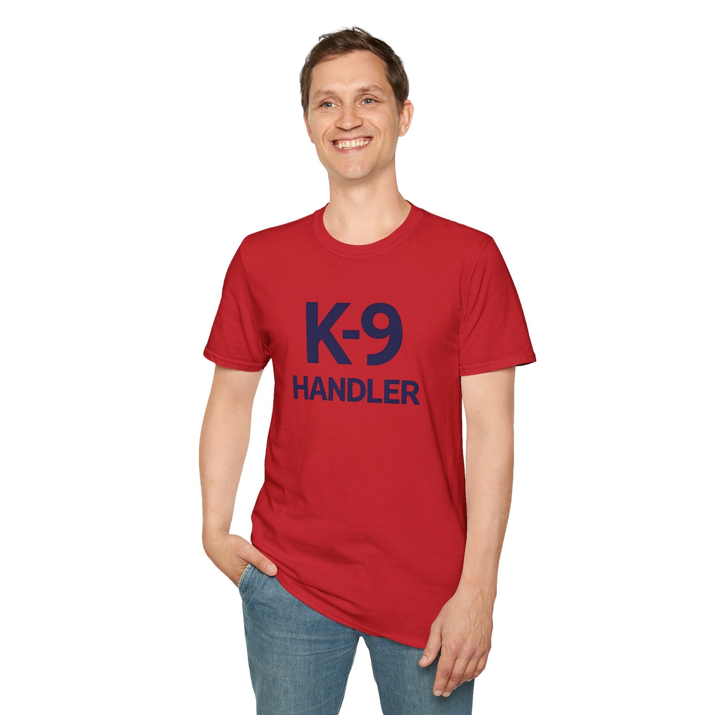 K-9 Handler Unisex T-Shirt, Dog Handler Gift, Pet Lover Apparel, Canine Cop Shirt