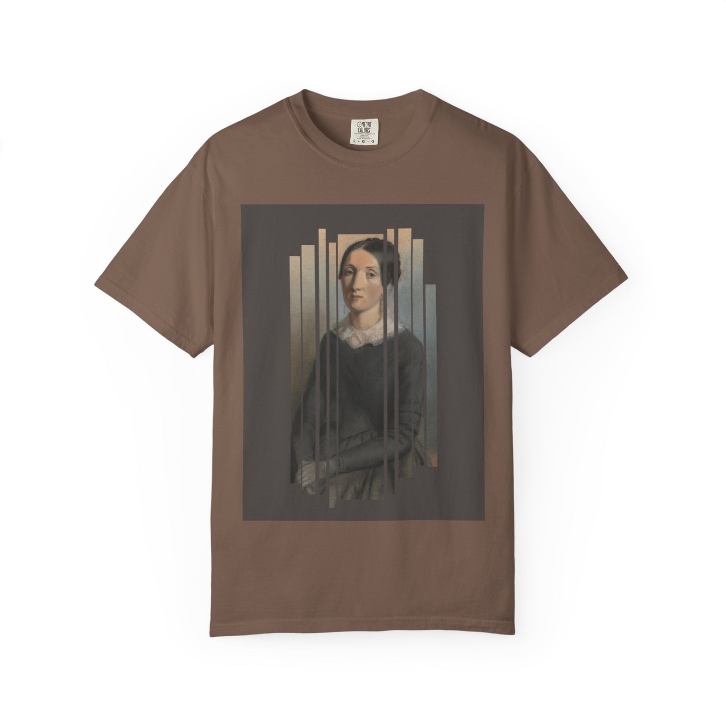 Vintage Aesthetic Art Tee, Unisex Garment-Dyed T-shirt with Artistic Design, Casual Wear, Gift for Art Lovers, Trendy Graphic Shirt