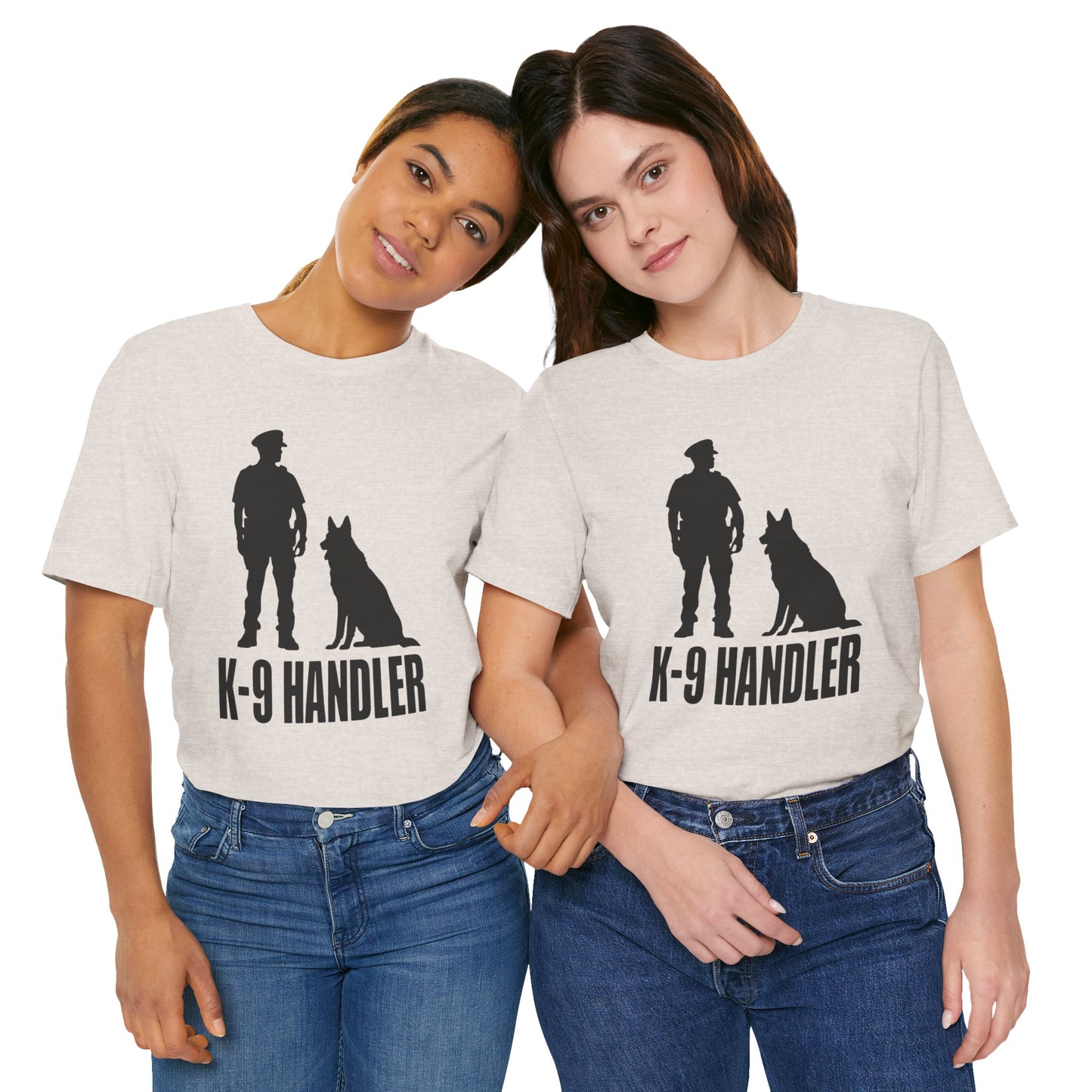 K9 Handler Unisex Tee, Dog Lover Gift, Pet Handler Shirt, Animal Advocate Apparel, Canine Enthusiast Top, Training Gear