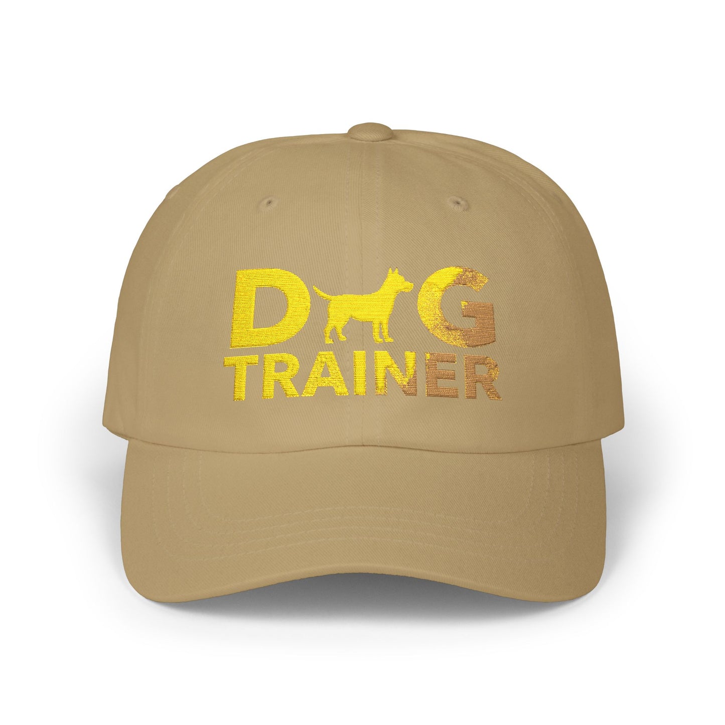 Dog Trainer Classic Dad Cap, Golden Embroidery Design, Pet Trainer Gift, Casual Wear