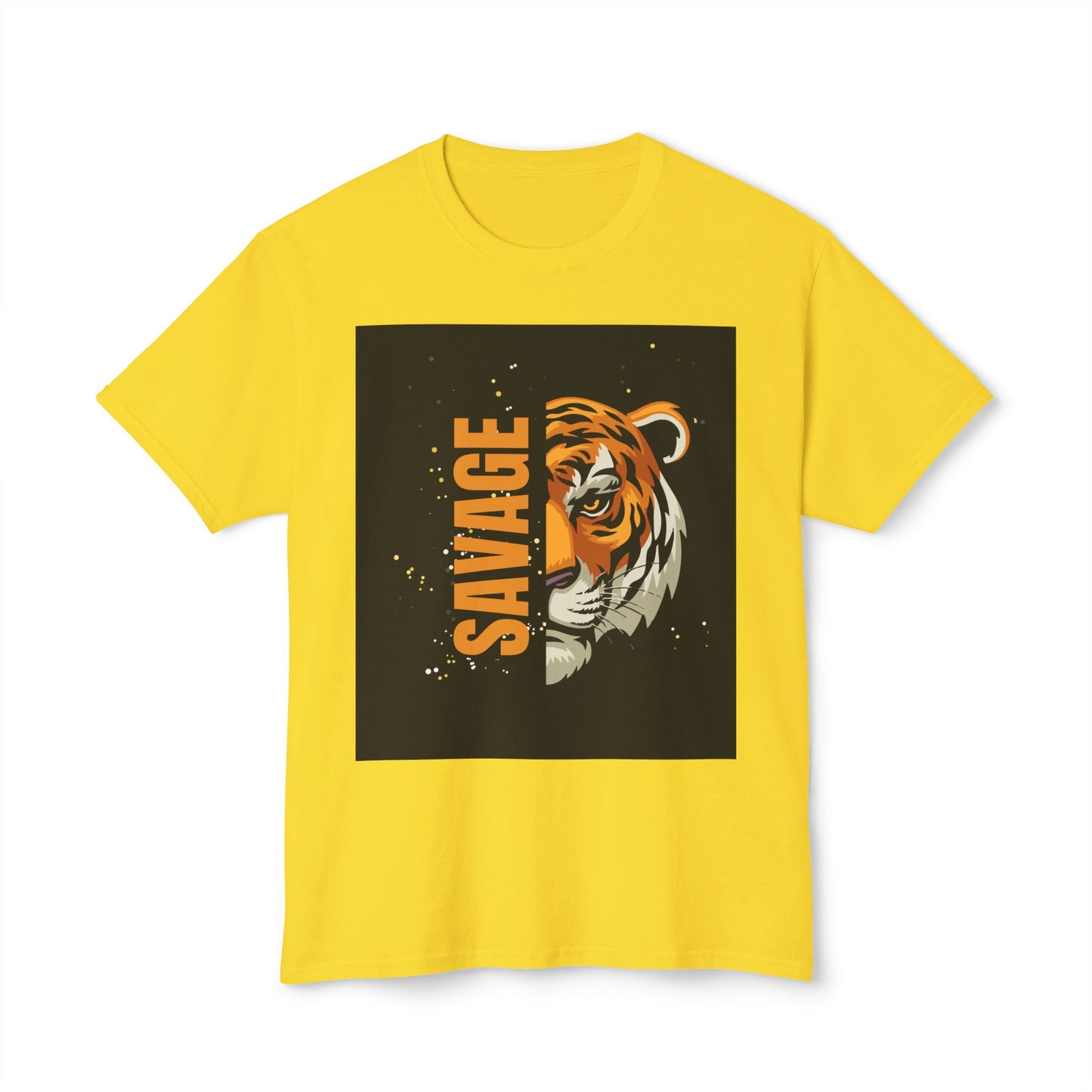 Savage Tiger Unisex T-Shirt, Graphic Tee, Animal Lover Shirt, Trendy Fashion, Gift for Him/Her, Wild Style Clothing