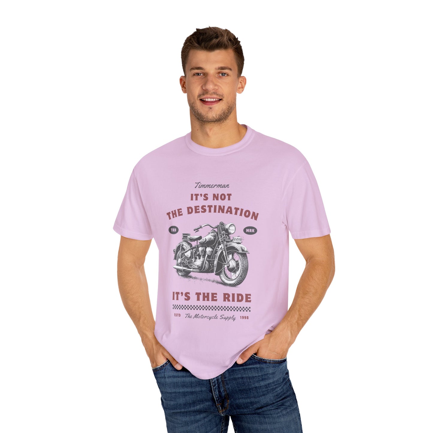 Vintage Motorcycle Ride T-Shirt - It's Not The Destination It's The Ride, Gift for Bikers, Adventure Clothing, Road Trip Outfit