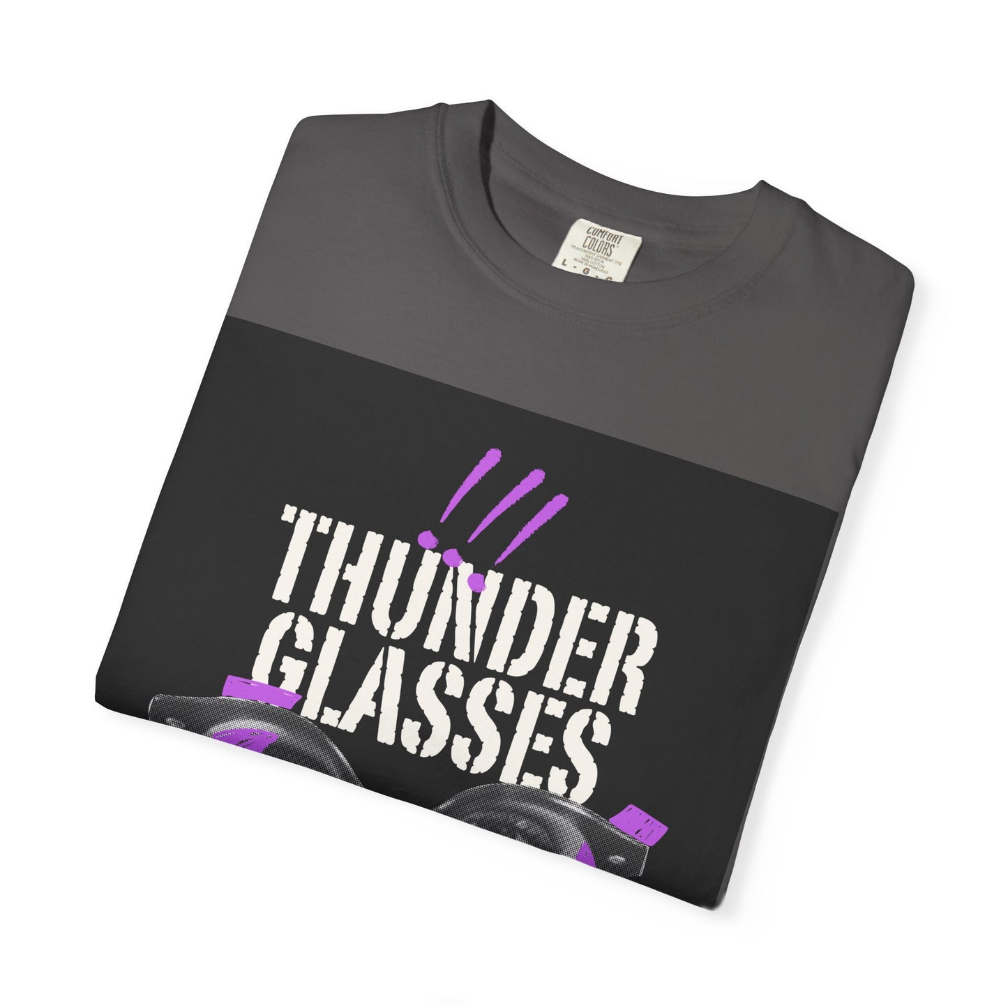 Thunder Glasses Unisex T-Shirt | Retro Graphic Tee for Music Lovers, Gift for Birthdays, Festivals, Unisex Style, Casual Wear
