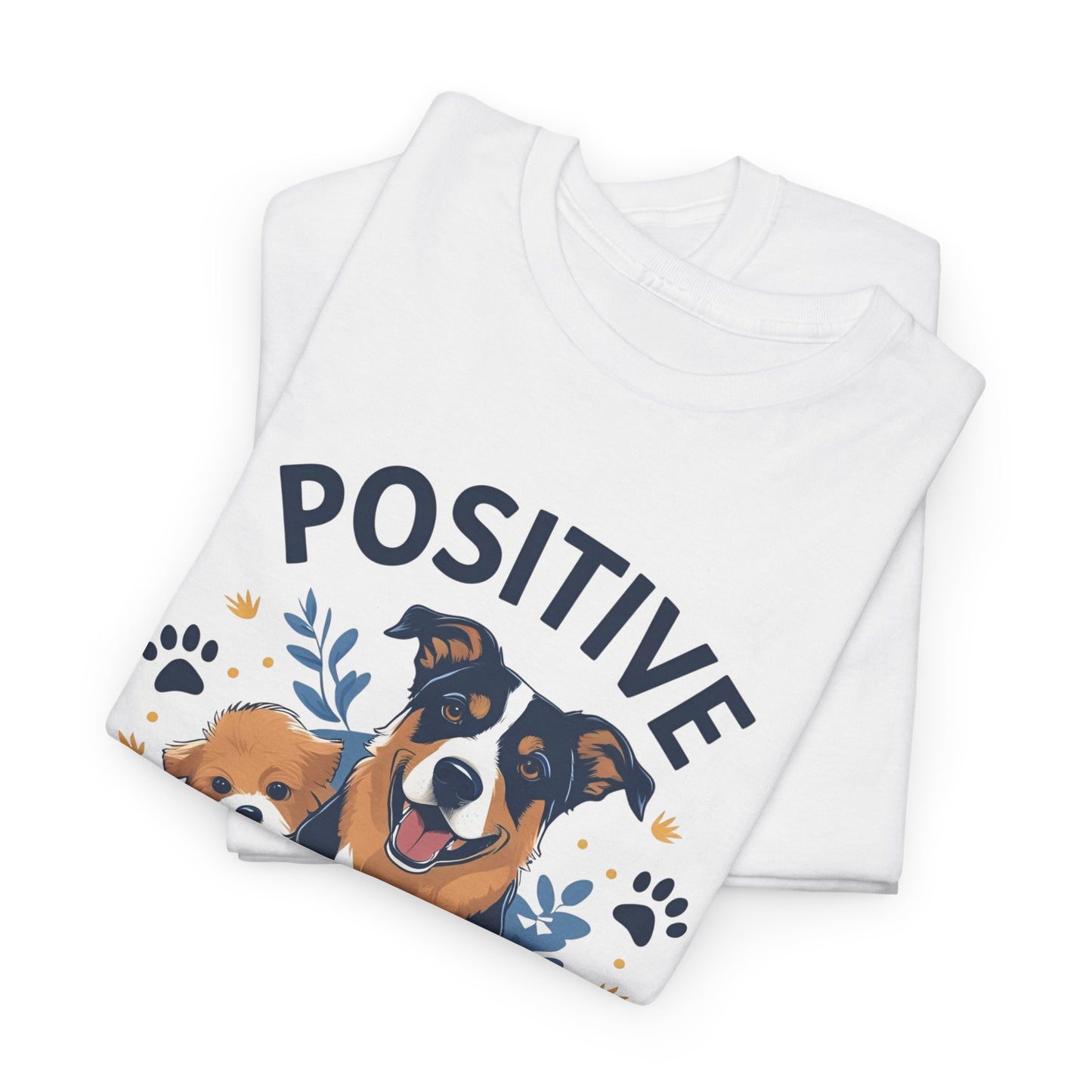 Positive Dog Trainer Tee, Dog Lover Gift, Unisex Cotton T-Shirt, Pet Training Apparel, Animal Care, Casual Dog Shirt