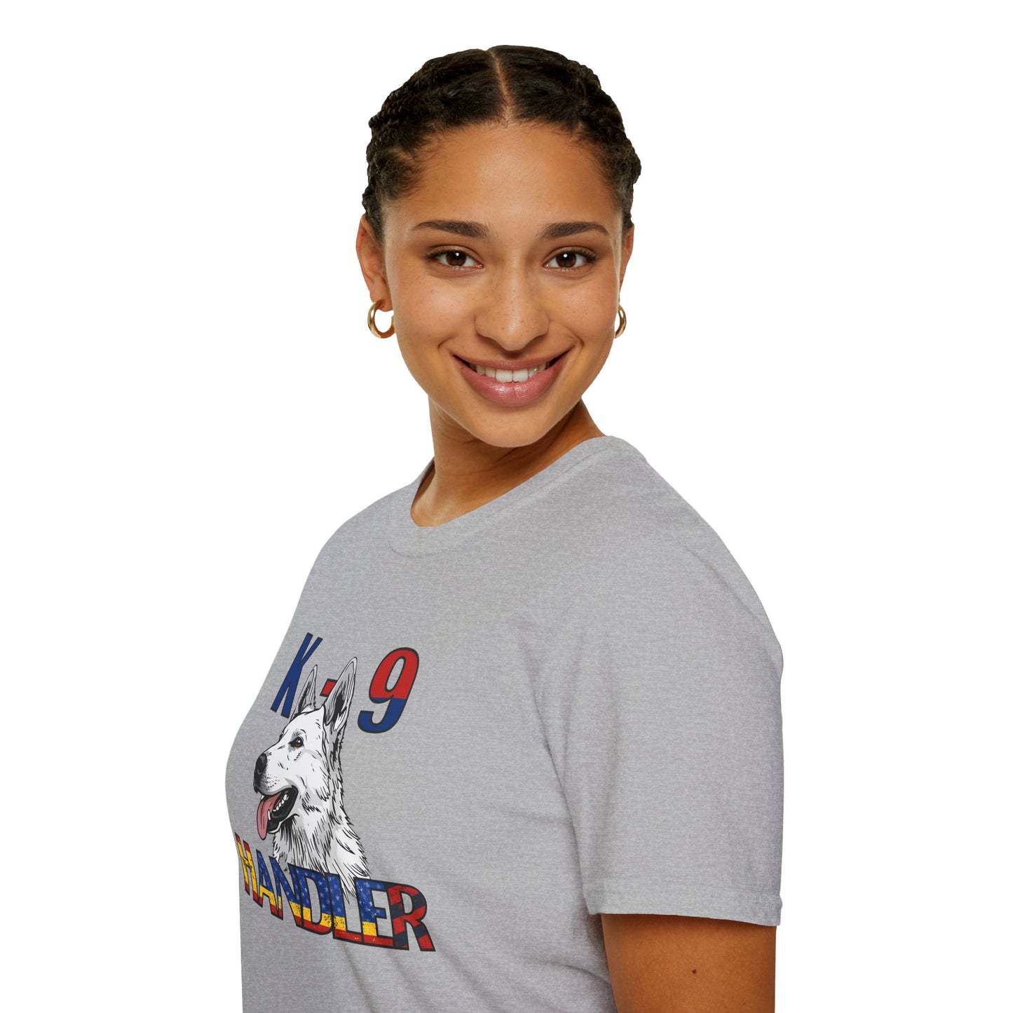 German Shepherd K9 Handler T-Shirt, Police Dog Tee, Canine Enthusiast Apparel