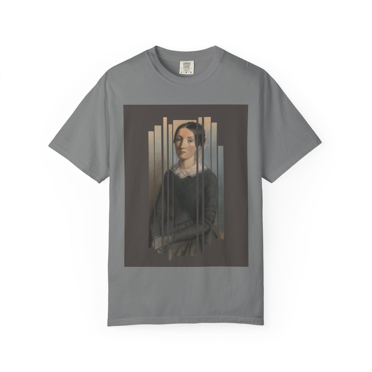 Vintage Aesthetic Art Tee, Unisex Garment-Dyed T-shirt with Artistic Design, Casual Wear, Gift for Art Lovers, Trendy Graphic Shirt