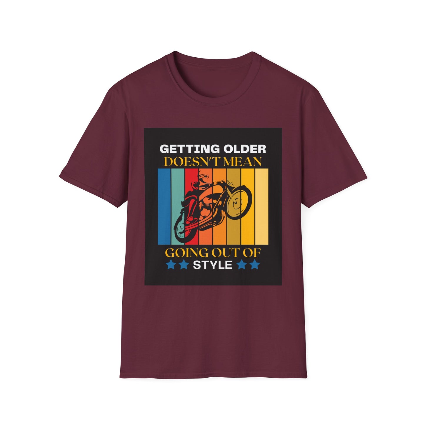 Vintage Motorcycle T-Shirt - Fun Gift for Bikers, Birthday, Unisex Apparel, Casual Wear, Fashion Statement