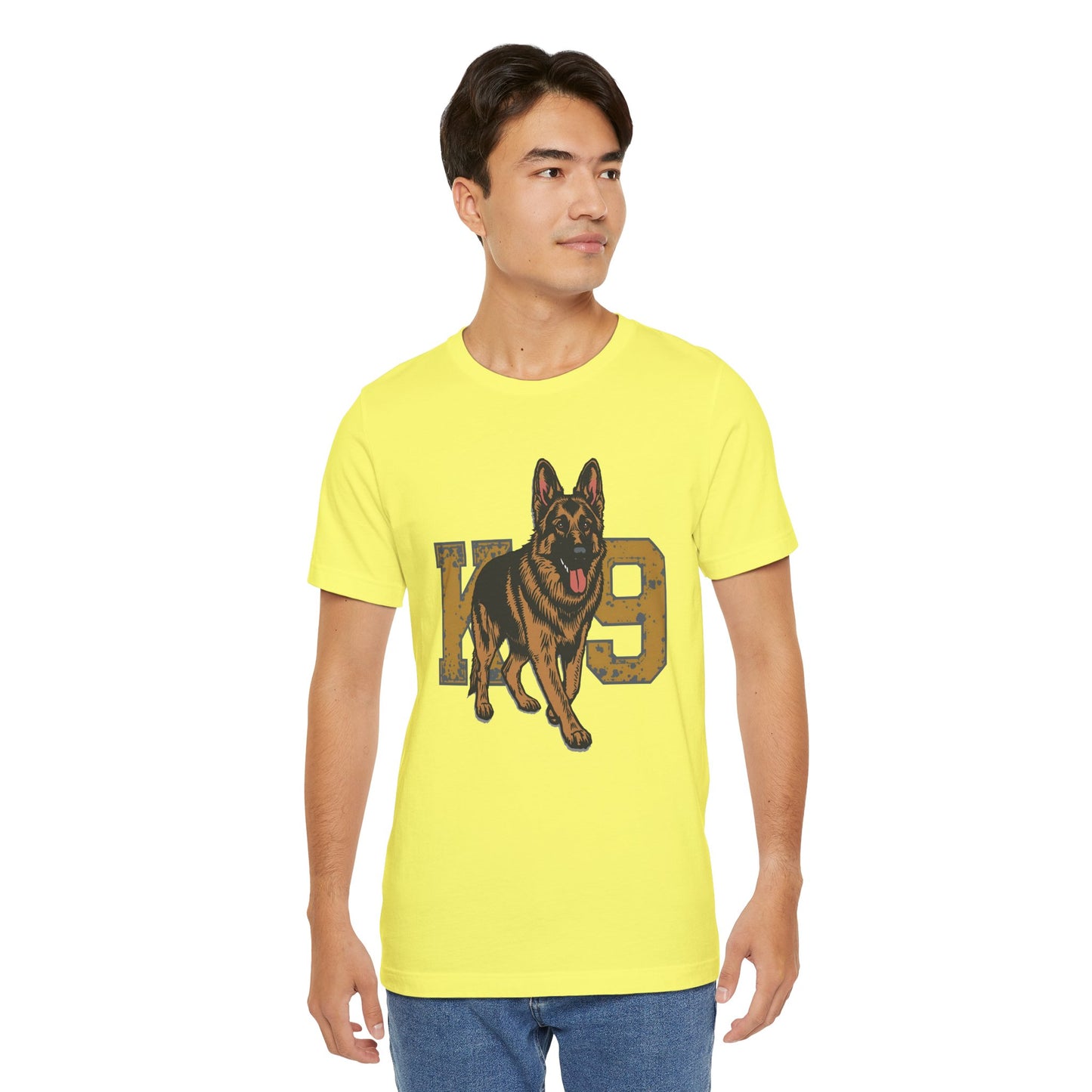 K9 Dog Lover German Shepherd Tee, Pet Owner Gift, Unisex Jersey Shirt