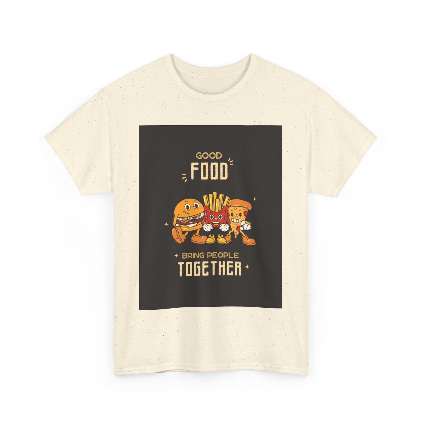 Good Food Unisex Tee | Fun Foodie Shirt, Gift for Food Lovers, Casual Wear, Kitchen Humor, BBQ Party