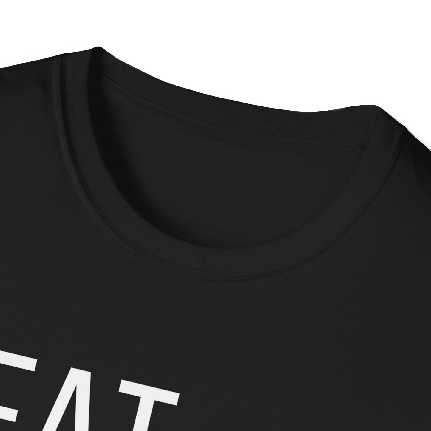 Eat Sleep Repeat Unisex Softstyle T-Shirt - Perfect for Casual Outings, Funny Gift, Relaxation Apparel, Everyday Wear, Motivational Tee