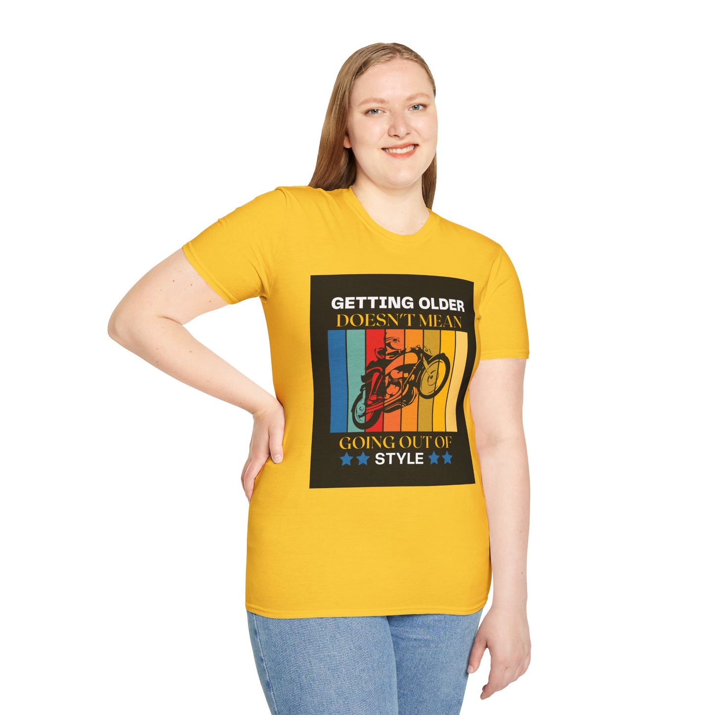 Vintage Motorcycle T-Shirt - Fun Gift for Bikers, Birthday, Unisex Apparel, Casual Wear, Fashion Statement