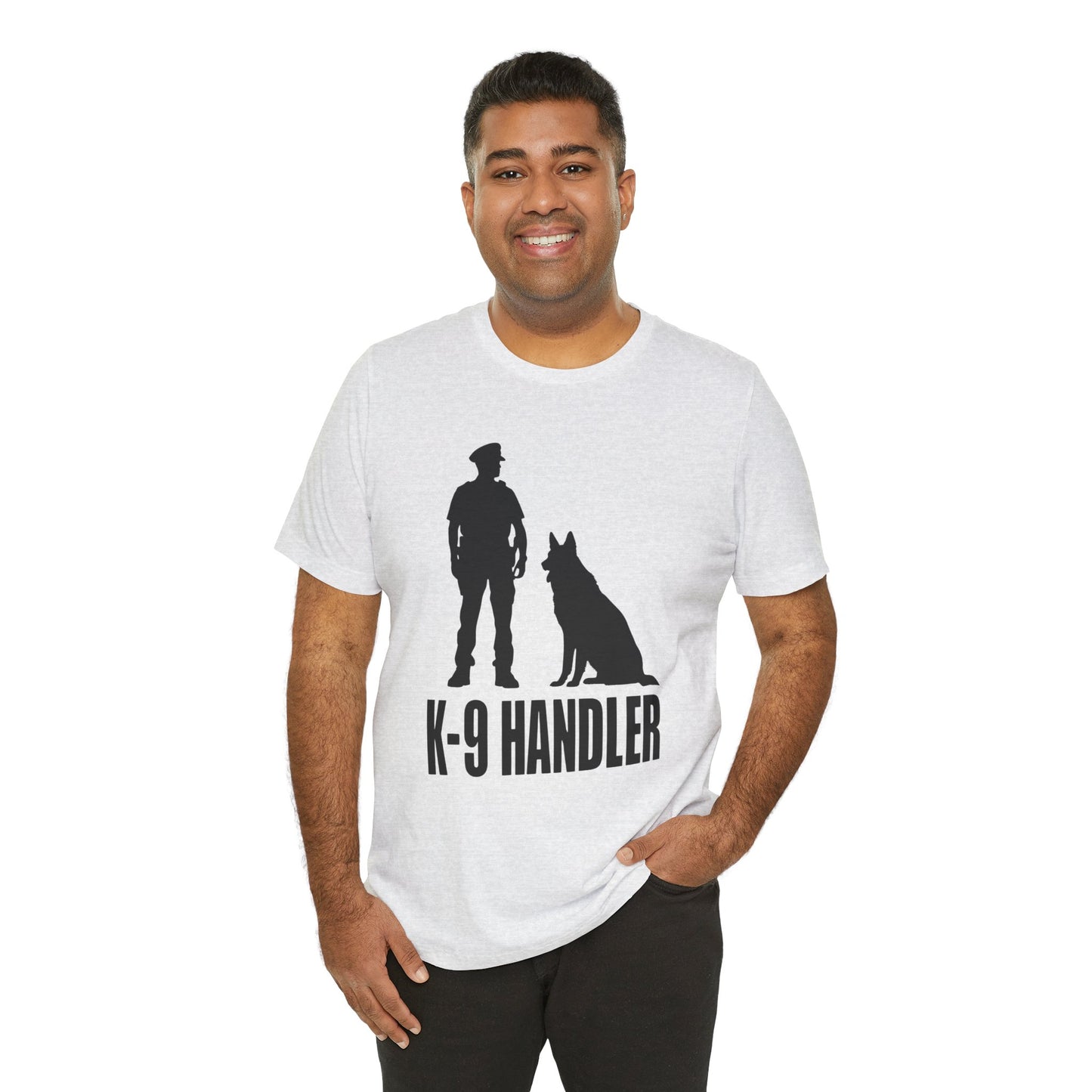 K9 Handler Unisex Tee, Dog Lover Gift, Pet Handler Shirt, Animal Advocate Apparel, Canine Enthusiast Top, Training Gear