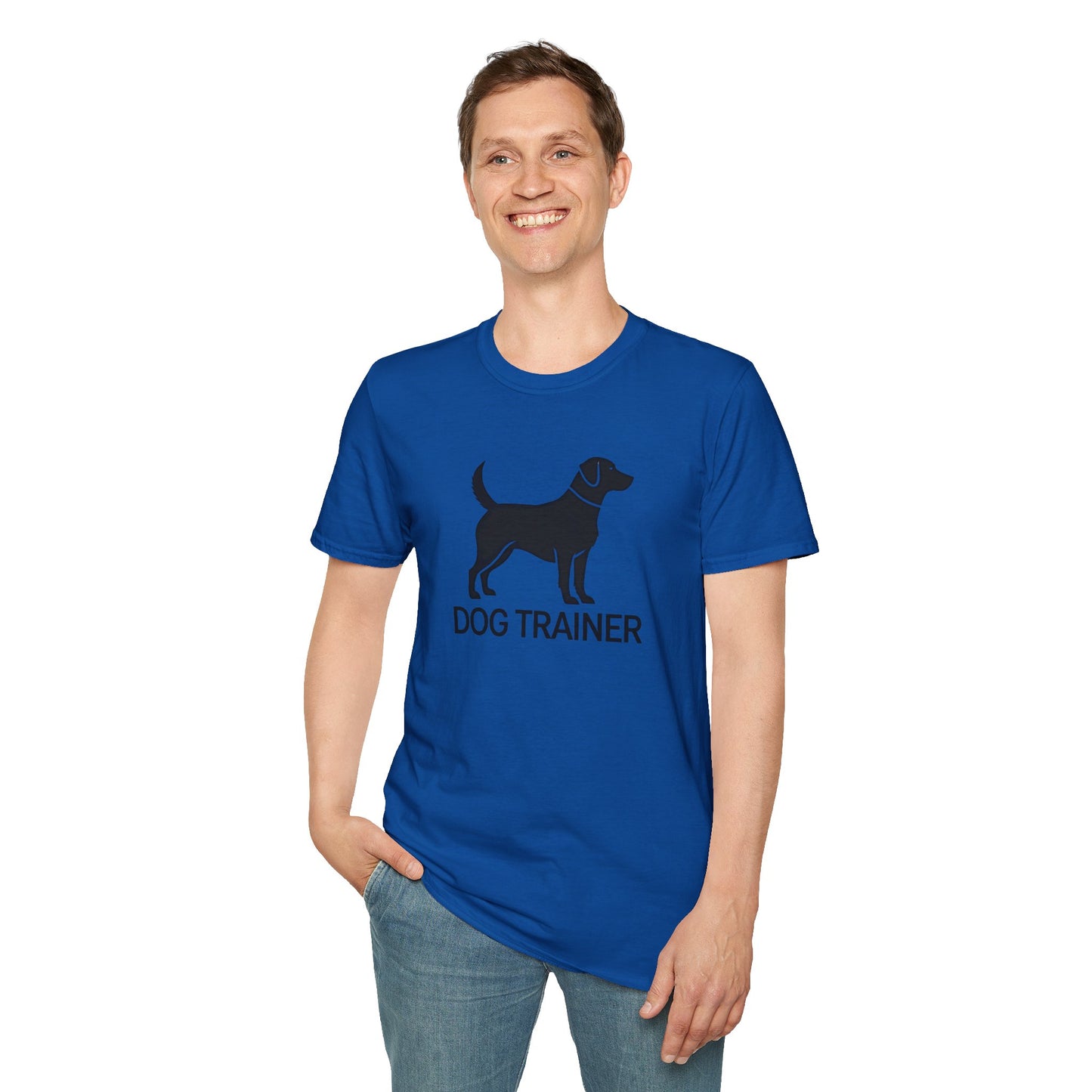 Dog Trainer Unisex Softstyle T-Shirt | Casual Pet Lover Tee, Gifts for Dog Trainers, Dog Lover Apparel