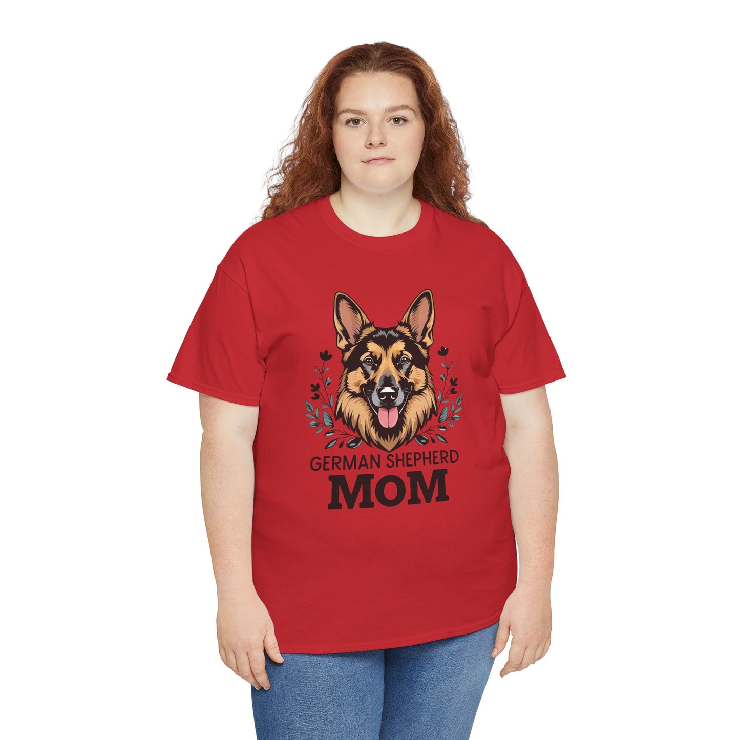 German Shepherd Mom Tee - Perfect Gift for Dog Lovers, Animal Lovers, Pet Parenthood, Birthday, Mother's Day