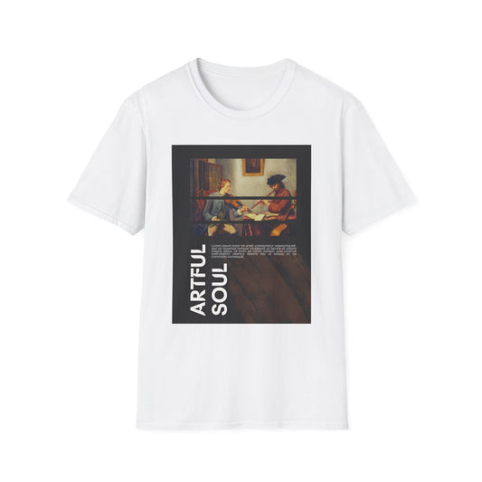 Artful Soul Unisex Softstyle T-Shirt, Artistic Tee, Gift for Art Lovers, Casual Wear, Creative Fashion, Art Enthusiast Shirt