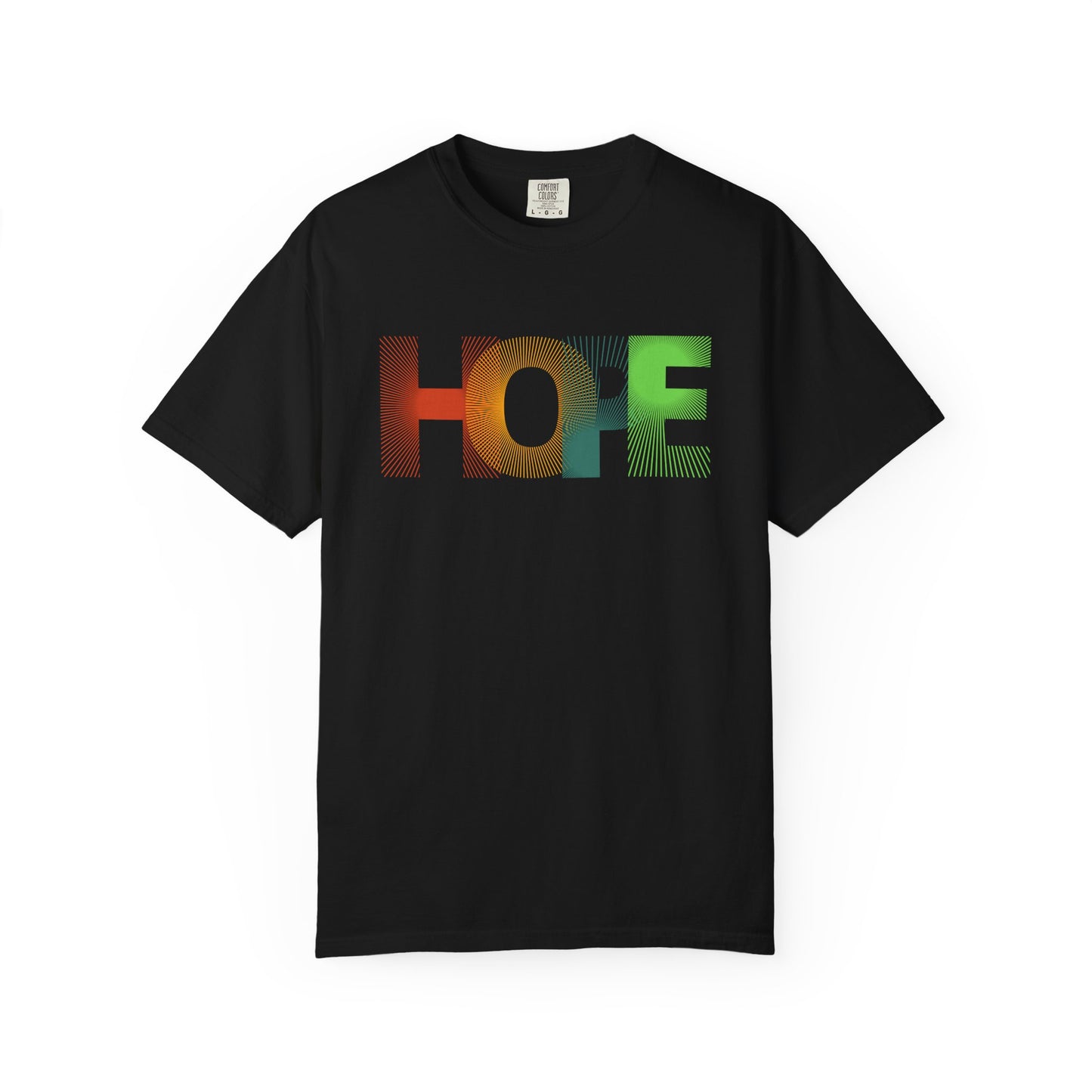Hope Graphic Unisex T-Shirt - Colorful Inspirational Tee, Gift for Hope Enthusiasts, Casual Wear, Positive Vibes, Eco-Friendly Apparel