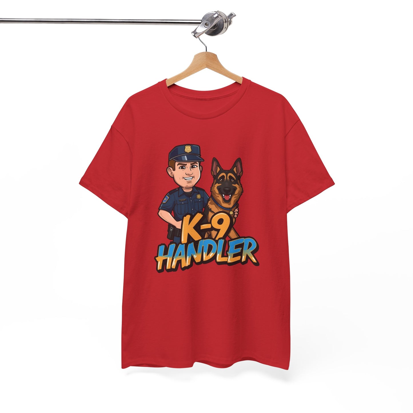 Funny K-9 Handler T-Shirt: The Ultimate Gift for Dog Lovers & Officers