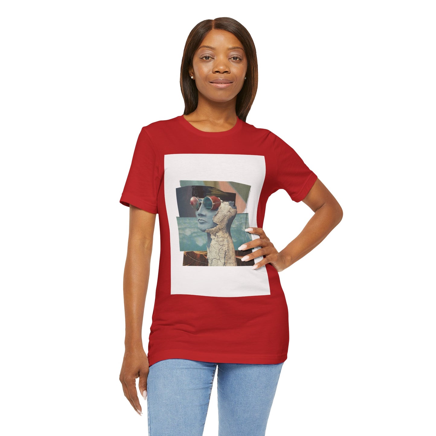 Retro Vibes Unisex Jersey Tee - Cool Graphic Shirt for Everyday Wear, Gift for Friends, Summer Style, Casual Hanging Out