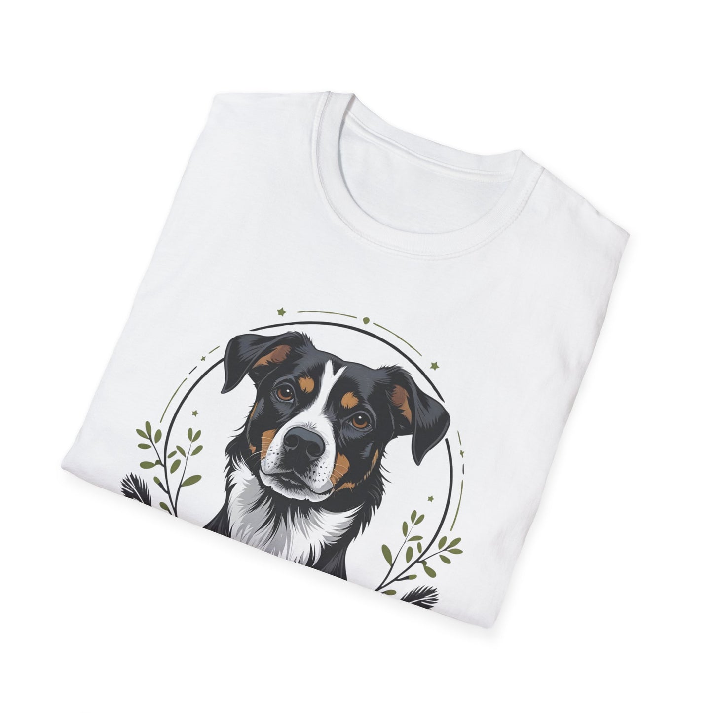 Agility Mom Unisex Softstyle T-Shirt | Perfect Gift for Dog Lovers, Pet Moms, Agility Enthusiasts, Women’s Dog Apparel, Casual Wear
