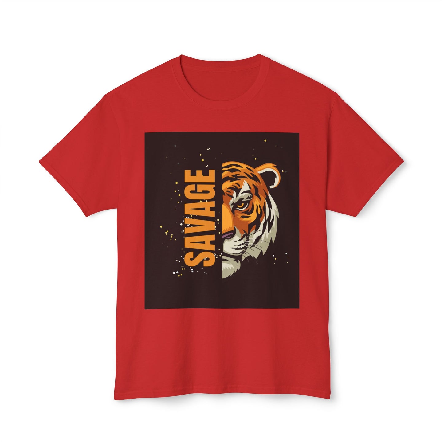 Savage Tiger Unisex T-Shirt, Graphic Tee, Animal Lover Shirt, Trendy Fashion, Gift for Him/Her, Wild Style Clothing
