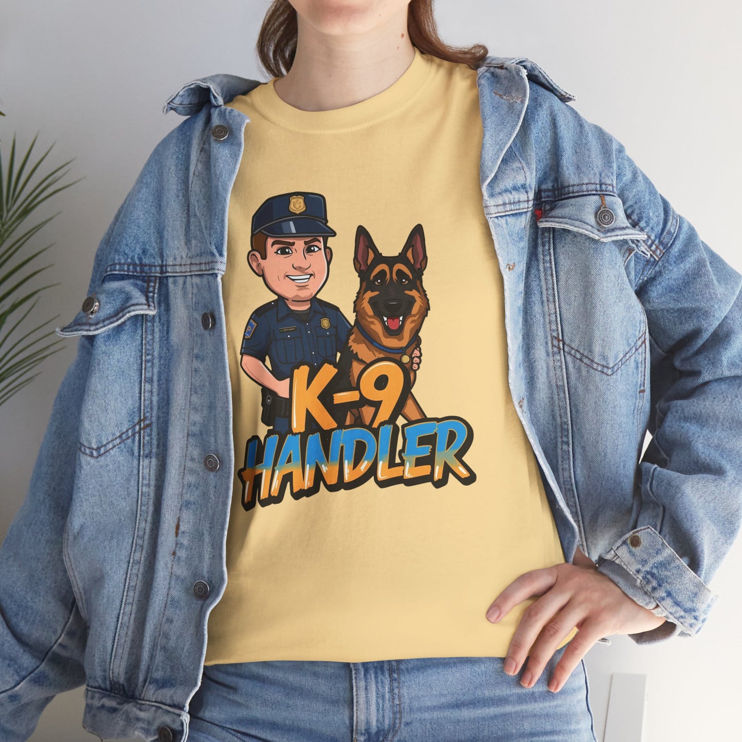 Funny K-9 Handler T-Shirt: The Ultimate Gift for Dog Lovers & Officers
