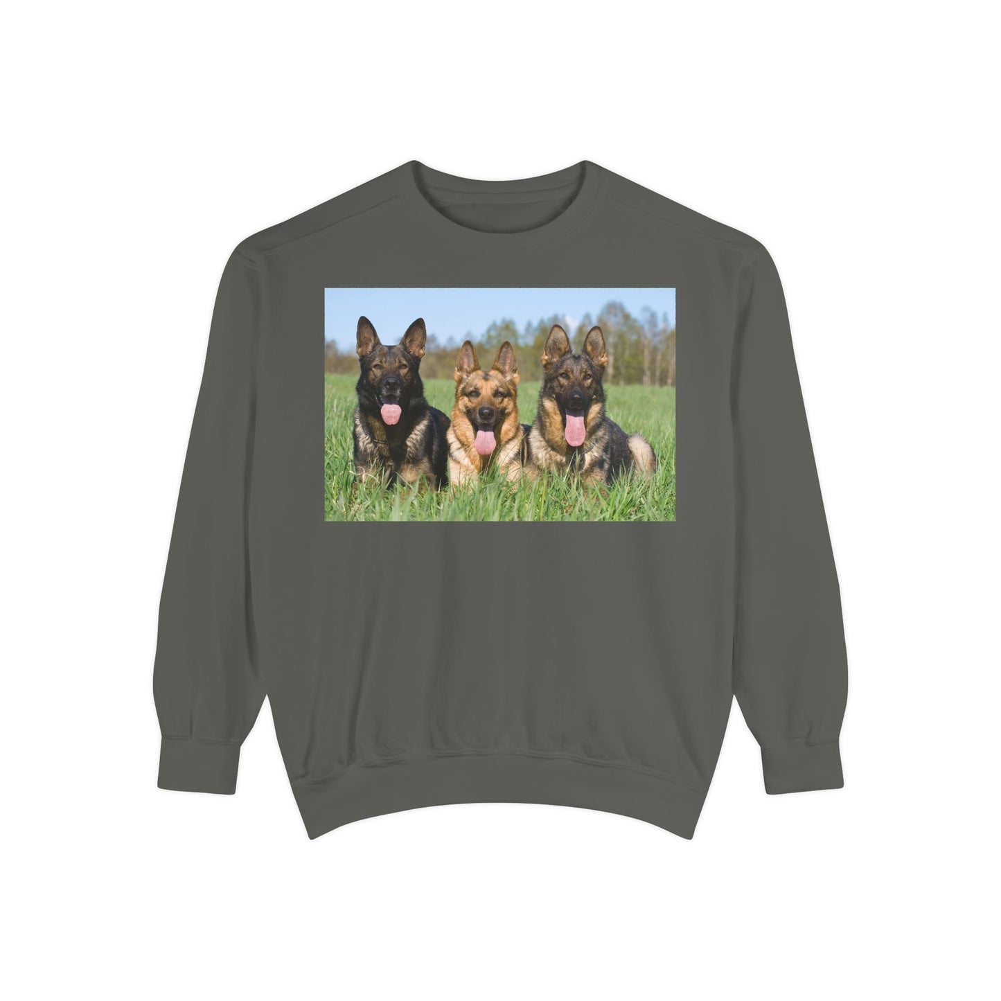 German Shepherd Friends Sweatshirt - Cozy Unisex Apparel for Dog Lovers