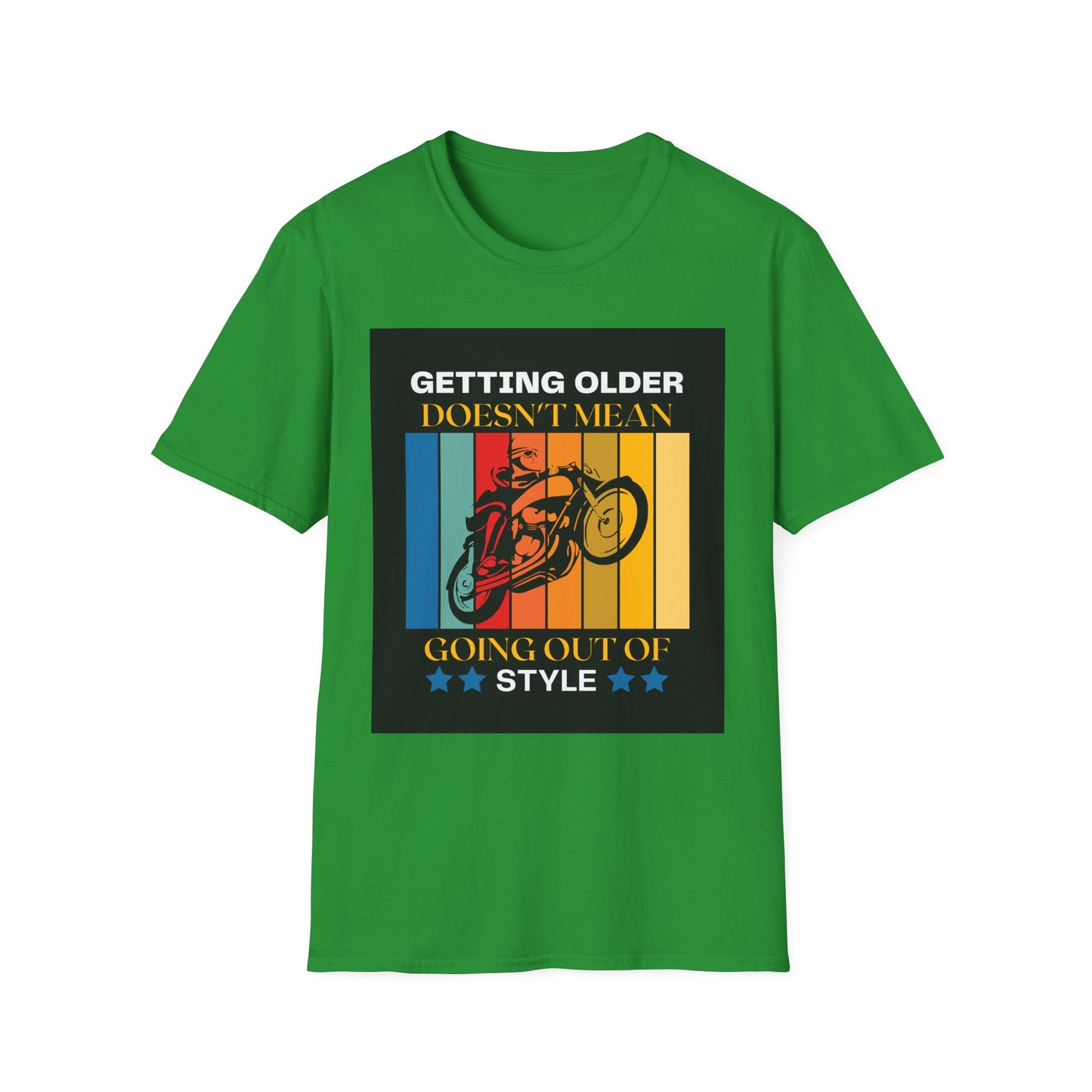 Vintage Motorcycle T-Shirt - Fun Gift for Bikers, Birthday, Unisex Apparel, Casual Wear, Fashion Statement