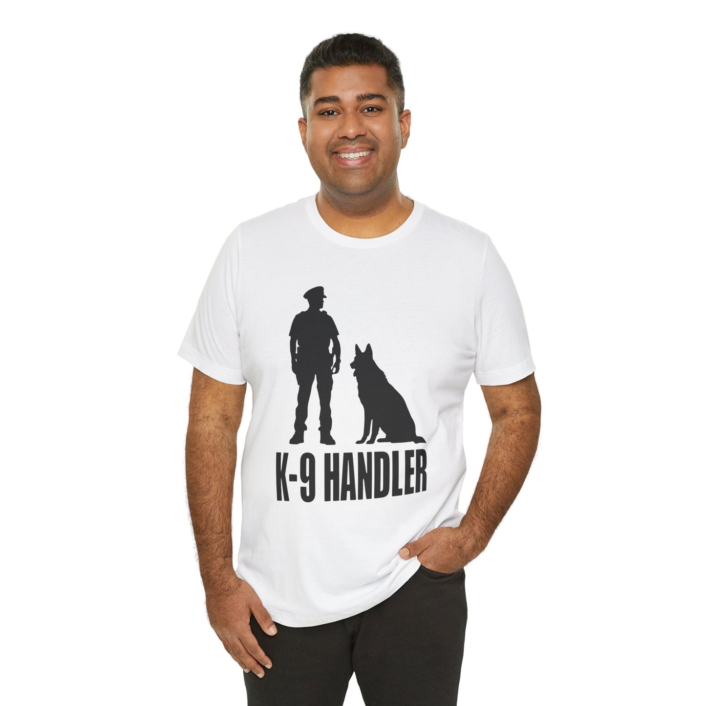 K9 Handler Unisex Tee, Dog Lover Gift, Pet Handler Shirt, Animal Advocate Apparel, Canine Enthusiast Top, Training Gear