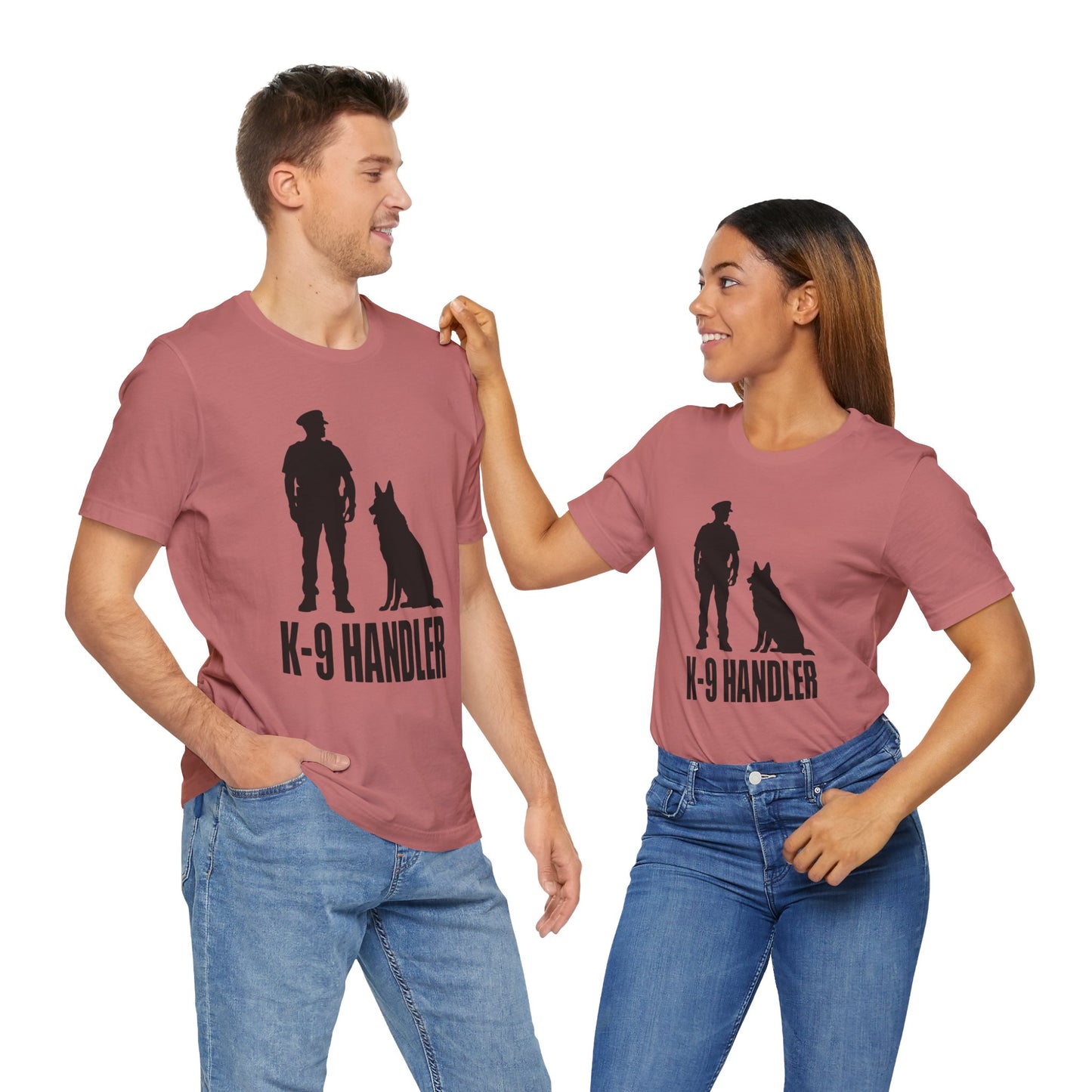 K9 Handler Unisex Tee, Dog Lover Gift, Pet Handler Shirt, Animal Advocate Apparel, Canine Enthusiast Top, Training Gear