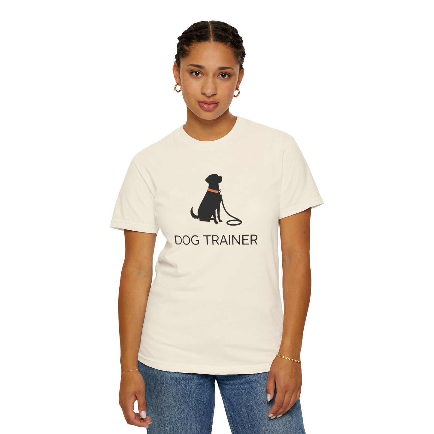 Dog Trainer T-Shirt, Black Dog, Pet Lover Gift, Animal Care Apparel, Gift for Dog Trainers