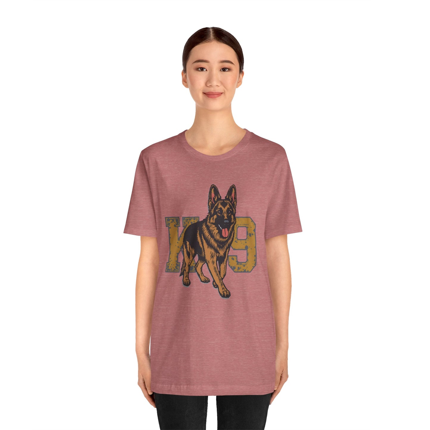 K9 Dog Lover German Shepherd Tee, Pet Owner Gift, Unisex Jersey Shirt