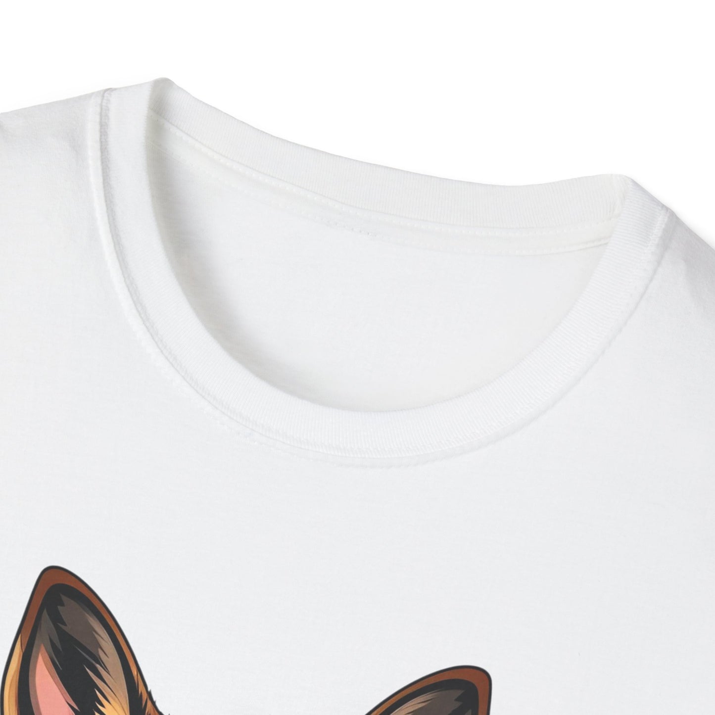 German Shepherd Unisex T-Shirt, Dog Lover Gift, Pet Parent Apparel, Cute Animal Shirt, Birthday Gift Idea, Casual Wear