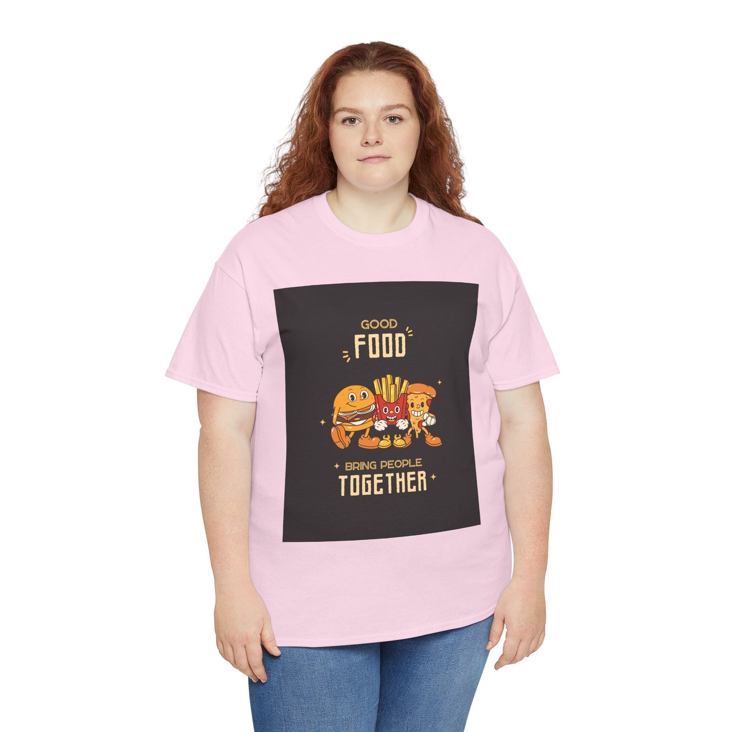 Good Food Unisex Tee | Fun Foodie Shirt, Gift for Food Lovers, Casual Wear, Kitchen Humor, BBQ Party