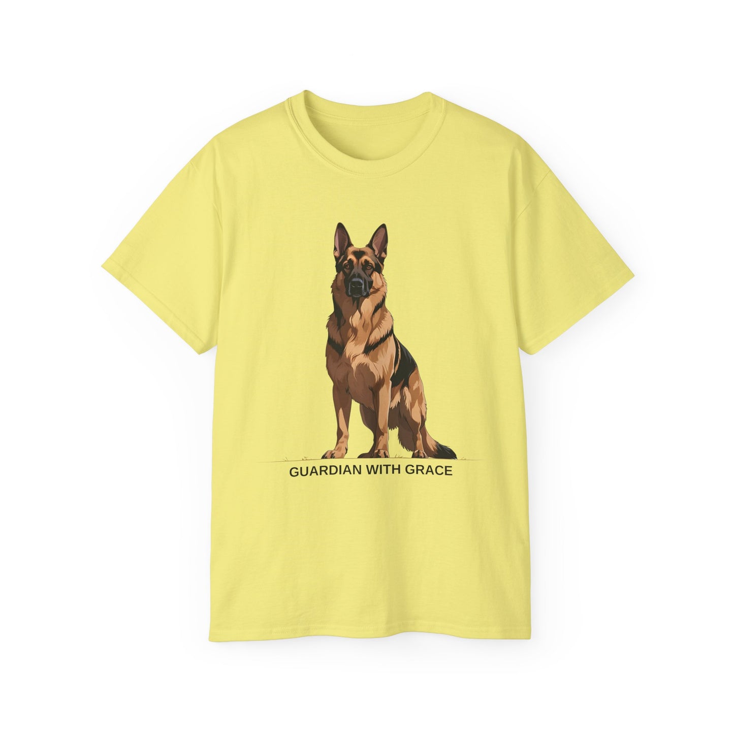 German Shepherd Guardian Tee - Unisex Ultra Cotton Shirt, Dog Lover Gift, Animal Spirit Apparel, Pet Memorial, Birthday Tee, Casual Wear